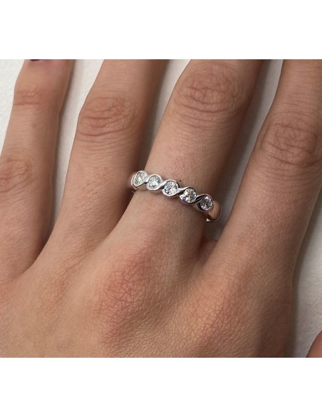 ANILLO DE DIAMANTES CINQUE