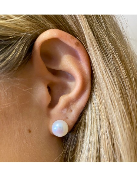 PENDIENTES PERLA DE ORO