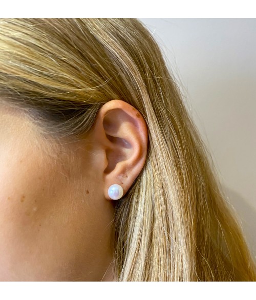 PENDIENTES PERLA DE ORO