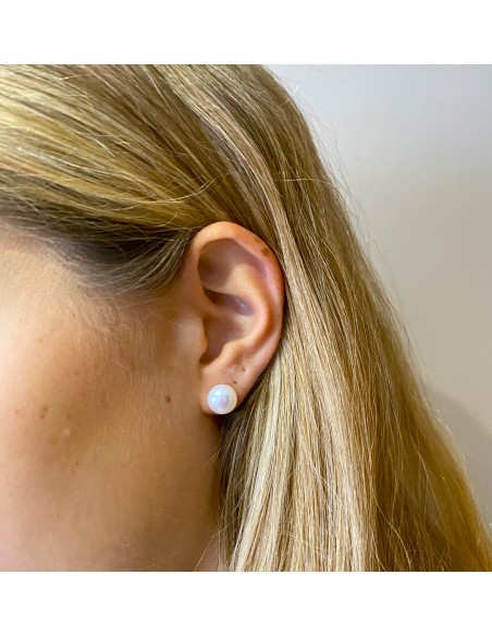 PENDIENTES PERLA DE ORO