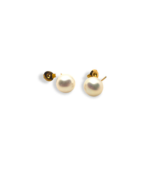 PENDIENTES PERLA DE ORO