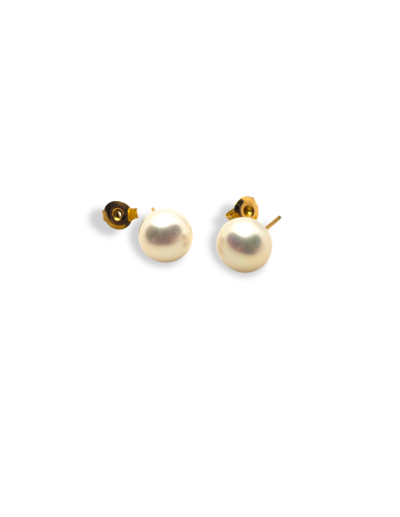 PENDIENTES PERLA DE ORO