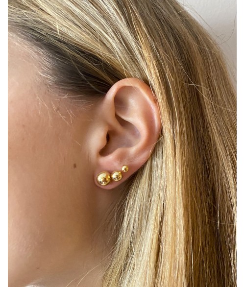 PENDIENTES BOLA DE ORO MINI