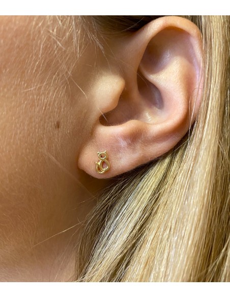 PENDIENTES CAT MINI