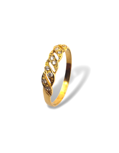 ANILLO TRENZA