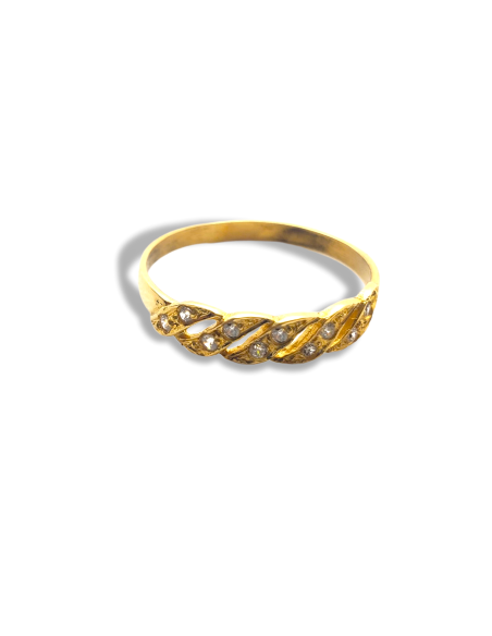 ANILLO TRENZA