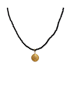 COLGANTE MONEDA ORO