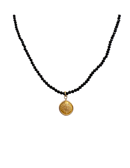 COLGANTE MONEDA ORO