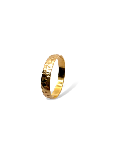 Alianza Natura Ancha en Oro 18k