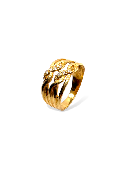 ANILLO DOS TRENZAS