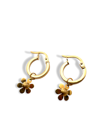 PENDIENTES COLGANTE FLOR