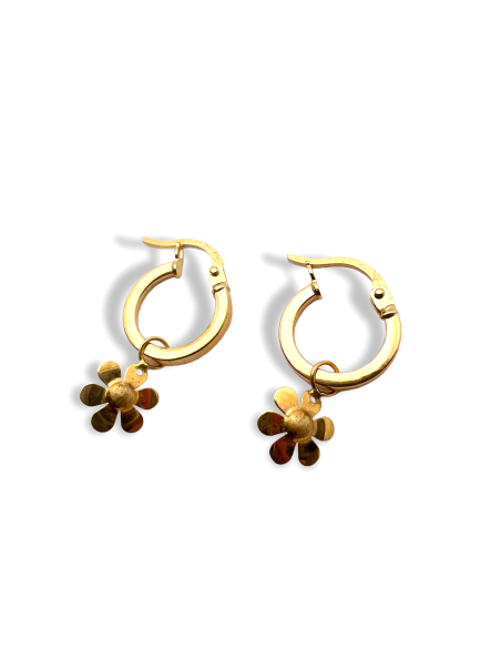 PENDIENTES COLGANTE FLOR
