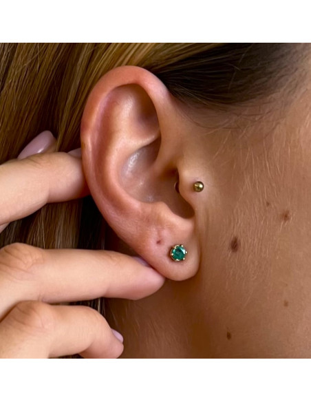 PENDIENTES ESMERALDA