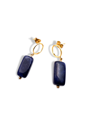 PENDIENTES LAPISLAZULI