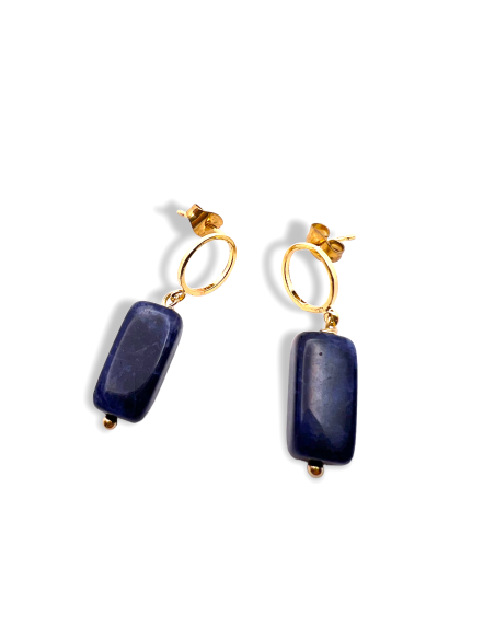PENDIENTES LAPISLAZULI