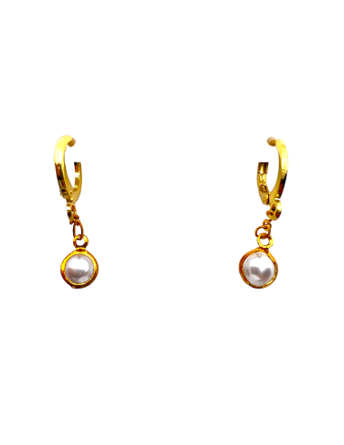 PENDIENTES PERLA COLGANTE