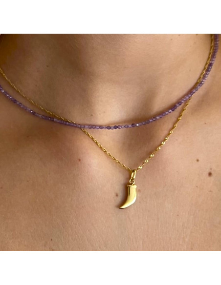 COLLAR ESMERALDA PERSONALIZADO
