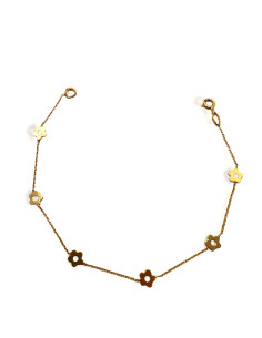 PULSERA GOLD FLOWER