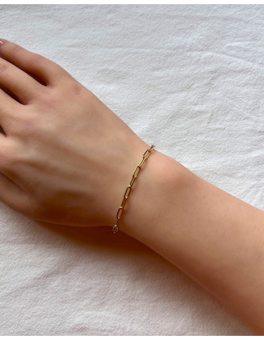Pulsera de Oro 18k Cadena
