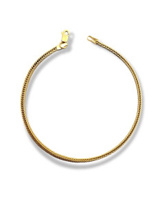 Pulsera de Oro 18k Trenzada