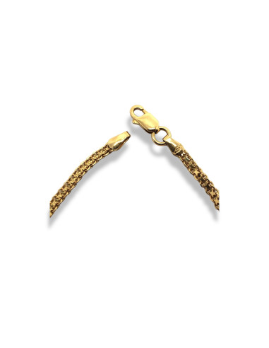 Pulsera de Oro 18k Corazones