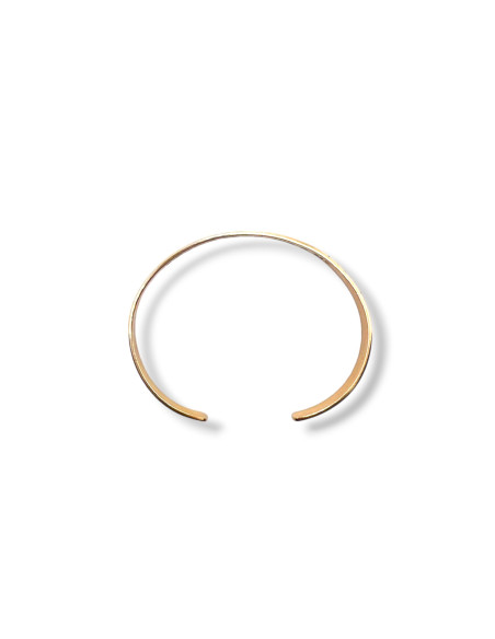 Pulsera Brazalete Ajustable en Oro 18k