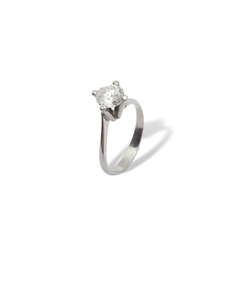 Anillo Solitario con Diamante Reginae...