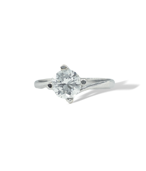 Anillo Solitario con Diamante Reginae...