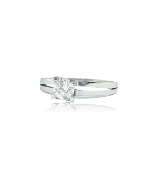 Anillo de Diamante Solitario con...