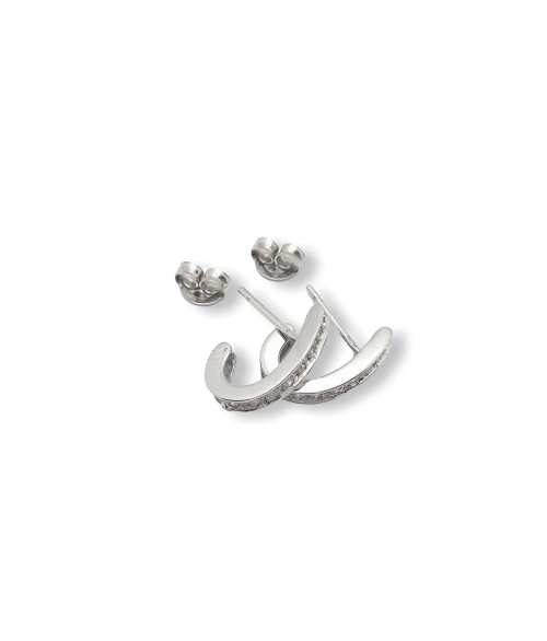 Pendientes Aro de Diamantes en Oro...