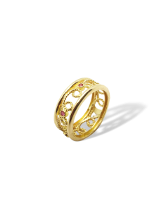Anillo de Oro Amarillo 18k...
