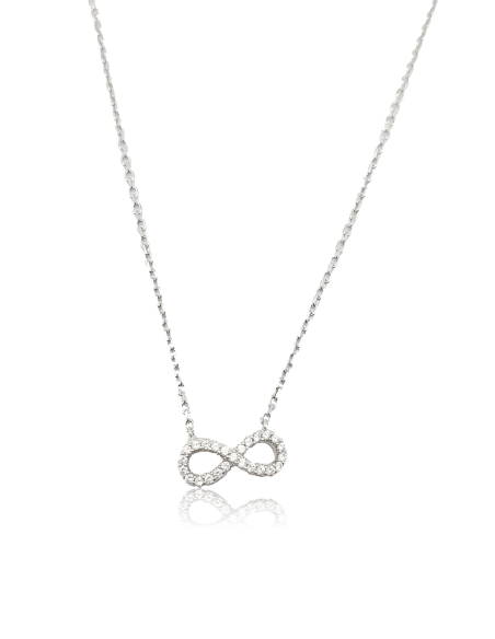 Colgante Infinito con Circonitas