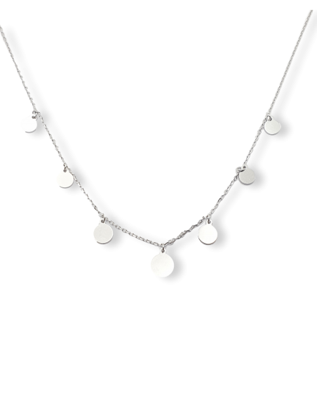 Collar Lunas en Plata 925