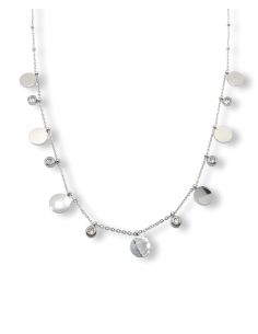 Collar de Lunas con Circonitas