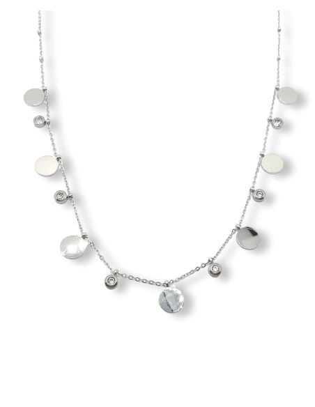 Collar de Lunas con Circonitas