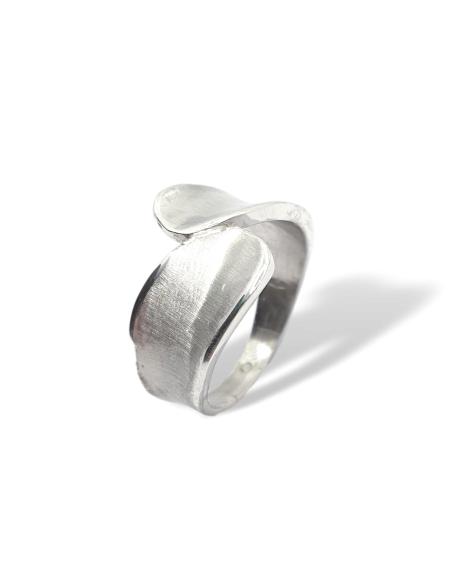 Anillo Hojas en Plata