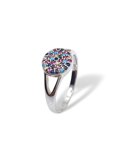 Anillo de Plata con Piedras...